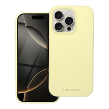ROAR dėklas CLOUD SKIN, skirtas IPHONE 16 Pro, šviesiai geltonas ROAR dėklas CLOUD SKIN, skirtas IPHONE 16 Pro, šviesiai geltonas