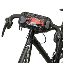 WILDMAN traveling bag for bike handlebars with zipper 2L XT17 black WILDMAN traveling bag for bike handlebars with zipper 2L XT17 black