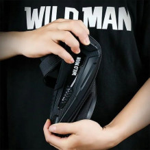 WILDMAN kelioninis krepšys po dviračio rėmu su užtrauktuku 1L M40 juodas WILDMAN kelioninis krepšys po dviračio rėmu su užtrauktuku 1L M40 juodas