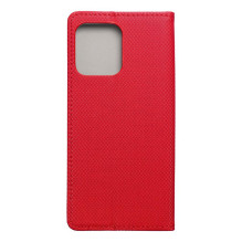 Flip case for Motorola EDGE 40 PRO Smart Case Book red