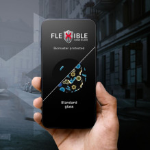 Hibridinis stiklas, skirtas „iPhone 14 PRO Forcell Flexible Nano Glass“ Hibridinis stiklas, skirtas „iPhone 14 PRO Forcell Flexible Nano Glass“