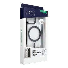 ROAR dėklas SLIM DEFENDER, suderinamas su „MagSafe“, skirtas IPHONE 15, juodas ROAR dėklas SLIM DEFENDER, suderinamas su „MagSafe“, skirtas IPHONE 15, juodas