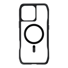 ROAR dėklas SLIM DEFENDER, suderinamas su „MagSafe“, skirtas IPHONE 16 Pro Max, juodas