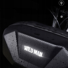 WILDMAN kelioninis krepšys dviračio vairui su užtrauktuku 3,5L x 9 juodas