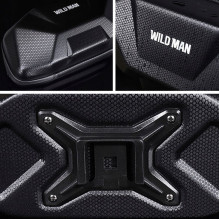 WILDMAN traveling bag for bike handlebars with zipper 3,5L X9 black WILDMAN traveling bag for bike handlebars with zipper 3,5L X9 black