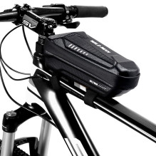 WILDMAN traveling bag for bike frame with zipper 1L ES5 black