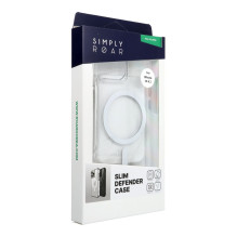 ROAR dėklas SLIM DEFENDER, suderinamas su „MagSafe“, skirtas IPHONE 15, skaidrus ROAR dėklas SLIM DEFENDER, suderinamas su „MagSafe“, skirtas IPHONE 15, skaidrus