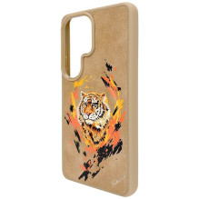 NIMMY case TIGER compatible with MagSafe for SAMSUNG S26 Ultra light brown NIMMY case TIGER compatible with MagSafe for SAMSUNG S26 Ultra light brown
