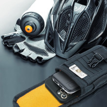 TRAVEL universal holster for belt / backpack black TRAVEL universal holster for belt / backpack black