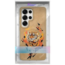 NIMMY case TIGER compatible with MagSafe for SAMSUNG S26 Ultra light brown NIMMY case TIGER compatible with MagSafe for SAMSUNG S26 Ultra light brown