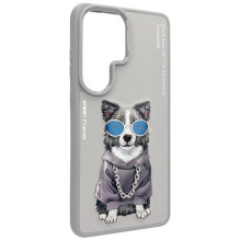NIMMY case GLASSES COOL DOG for SAMSUNG S26 Ultra gray