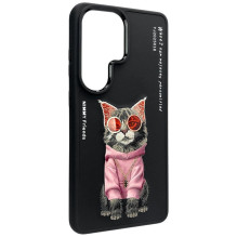 NIMMY case GLASSES COOL CAT for SAMSUNG S26 Ultra black NIMMY case GLASSES COOL CAT for SAMSUNG S26 Ultra black