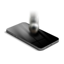 Hibridinis „iPhone 14 PRO MAX Forcell Flexible 5D“ stiklas, juodas