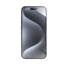 Hybrid glass to iPhone 15 PRO Forcell Flexible 5D black