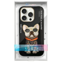 NIMMY case GLASSES COOL DOG for IPHONE 16 Pro black NIMMY case GLASSES COOL DOG for IPHONE 16 Pro black