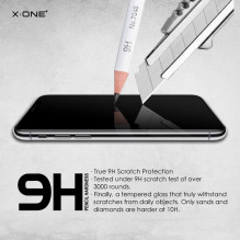X-ONE Full Cover Extra Strong Mate - for iPhone 11 Pro Max (full glue) tempered glass 9H
