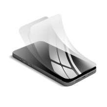 Hybrid glass to iPhone 15 PRO MAX Forcell Flexible 5D black