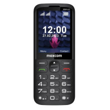MAXCOM mobilusis telefonas senjorams MM445 juodas