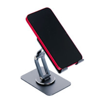 Sulankstomas telefono / planšetinio kompiuterio laikiklis „Forcell F-Grip Fold Stand 2“ 360 laipsnių pilkas