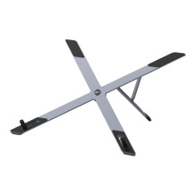 Sulankstomas stalo laikiklis nešiojamam kompiuteriui / planšetiniam kompiuteriui „Forcell F-Grip Fold Stand X Pro“, pilk Sulankstomas stalo laikiklis nešiojamam kompiuteriui / planšetiniam kompiuteriui „Forcell F-Grip Fold Stand X Pro“, pilk