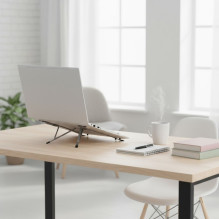 Desk holder for laptop / tablet foldable Forcell F-Grip Fold Stand X Pro gray Desk holder for laptop / tablet foldable Forcell F-Grip Fold Stand X Pro gray