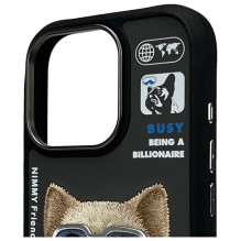 NIMMY case COOL&CUTE 2.0 Dog for IPHONE 16 Pro black NIMMY case COOL&CUTE 2.0 Dog for IPHONE 16 Pro black