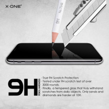Grūdintas stiklas X-ONE 3D - Samsung Galaxy NOTE 20 ULTRA (kraštų klijai + skylutė) juodas Grūdintas stiklas X-ONE 3D - Samsung Galaxy NOTE 20 ULTRA (kraštų klijai + skylutė) juodas