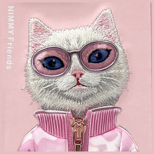 NIMMY case COOL&CUTE 2.0 Cat for IPHONE 16 Pro pink NIMMY case COOL&CUTE 2.0 Cat for IPHONE 16 Pro pink
