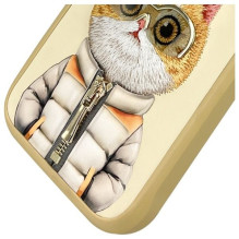 NIMMY case COOL&CUTE 2.0 Cat for IPHONE 16 Pro Max khaki NIMMY case COOL&CUTE 2.0 Cat for IPHONE 16 Pro Max khaki
