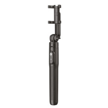 FORCELL F-GRIP S150XL asmenukių lazda su belaidžiu nuotolinio valdymo pultu, trikoju, juoda FORCELL F-GRIP S150XL asmenukių lazda su belaidžiu nuotolinio valdymo pultu, trikoju, juoda