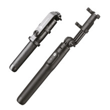 FORCELL F-GRIP S150XL selfie stick with wireless remote control tripod black FORCELL F-GRIP S150XL selfie stick with wireless remote control tripod black