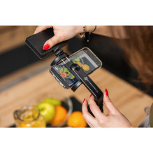 FORCELL F-GRIP S150XL selfie stick with wireless remote control tripod black FORCELL F-GRIP S150XL selfie stick with wireless remote control tripod black