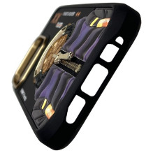 NIMMY dėklas COOLCUTE 2.0 Monkey, skirtas IPHONE 16 Pro Max, juodas
