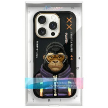 NIMMY dėklas COOLCUTE 2.0 Monkey, skirtas IPHONE 16 Pro Max, juodas