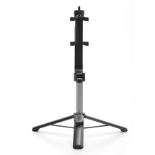 FORCELL F-GRIP S70M asmenukių lazda su belaidžiu nuotolinio valdymo pultu ir trikoju, juoda