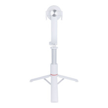 Selfie stick with wireless remote control tripod compatible with MagSafe SSTR-C09 white