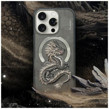 NIMMY case DRAGON compatible with MagSafe for IPHONE 16 Pro Max gray NIMMY case DRAGON compatible with MagSafe for IPHONE 16 Pro Max gray