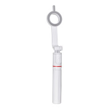 FORCELL F-GRIP MagSelfie S100M asmenukių lazda su belaidžiu nuotolinio valdymo pultu, balta