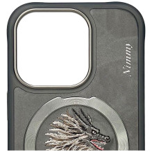 NIMMY case DRAGON compatible with MagSafe for IPHONE 16 Pro Max gray NIMMY case DRAGON compatible with MagSafe for IPHONE 16 Pro Max gray