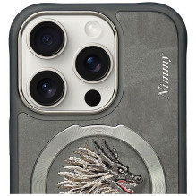 NIMMY case DRAGON compatible with MagSafe for IPHONE 16 Pro Max gray NIMMY case DRAGON compatible with MagSafe for IPHONE 16 Pro Max gray
