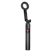 FORCELL F-GRIP MagSelfie S100M asmenukių lazda su belaidžiu nuotolinio valdymo pultu, juoda