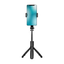 BLUE STAR selfie stick with wireless remote control tripod L21 black