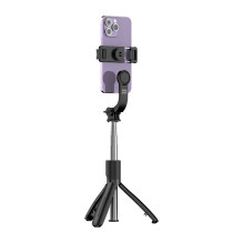 BLUE STAR selfie stick with wireless remote control tripod L21 black