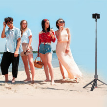 FORCELL F-GRIP F170XL automatic selfie stick with remote controler tripod black