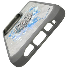 NIMMY case PANTHER compatible with MagSafe for IPHONE 16 Pro Max light gray
