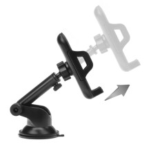 Automobilinis telefono laikiklis „Forcell F-Grip Carbon Bracket“ tvirtinimo laikiklis prie priekinio stiklo / prietaisų Automobilinis telefono laikiklis „Forcell F-Grip Carbon Bracket“ tvirtinimo laikiklis prie priekinio stiklo / prietaisų