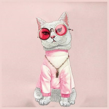 NIMMY crossbody GLASSES COOL CAT pink NIMMY crossbody GLASSES COOL CAT pink