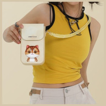 NIMMY phone bag BIG EYED PET 2.0 Cat khaki NIMMY phone bag BIG EYED PET 2.0 Cat khaki