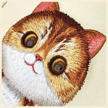 NIMMY telefono krepšys BIG EYED PET 2.0 Cat chaki spalvos NIMMY telefono krepšys BIG EYED PET 2.0 Cat chaki spalvos