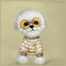 NIMMY crossbody GLASSES COOL DOG khaki NIMMY crossbody GLASSES COOL DOG khaki